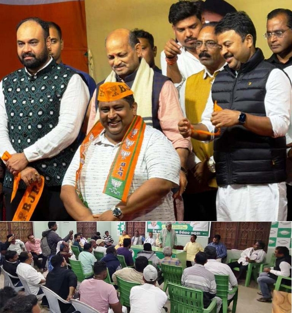 BJP RE SAMIL HELE LULU & 4 BLOCK CHAIRMAN-1 BJP RE SAMIL HELE LULU & 4 BLOCK CHAIRMAN-1