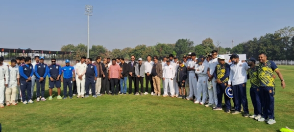 ଗାନ୍ଧୀ ଷ୍ଟଡିୟମରେ କୁଚ ବେହାର ଟ୍ରଫି ଉଦ୍ଘାଟିତ: ଓଡିଶା ବନାମ କର୍ଣ୍ଣାଟକ ଗାନ୍ଧୀ ଷ୍ଟଡିୟମରେ କୁଚ ବେହାର ଟ୍ରଫି ଉଦ୍ଘାଟିତ: ଓଡିଶା ବନାମ କର୍ଣ୍ଣାଟକ