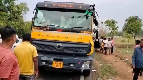 ହାଇୱା-ବାଇକ ଧକ୍କା : ଜଣେ ମୃତ, ତିନି ଗୁରୁତର