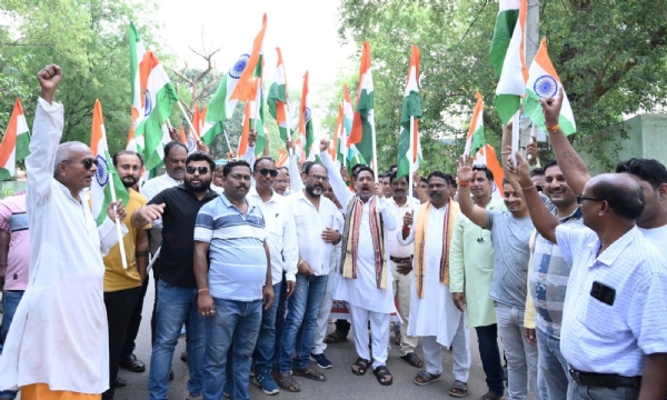 ଅପରେସନ ସିନ୍ଦୁରର ସଫଳତା ନେଇ କୁଚିଣ୍ଡାରେ ଶୋଭାଯାତ୍ରା