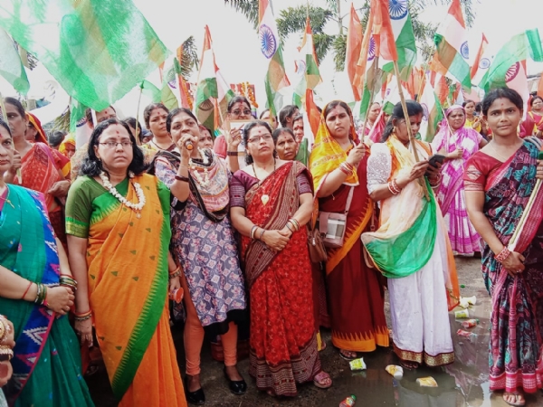 ସୁବର୍ଣ୍ଣପୁରରେ “ପରାକ୍ରମ ଶୋଭାଯାତ୍ରା” – ଜାଗ୍ରତ ଦେଶ ପ୍ରେମୀ ମହିଳାମାନଙ୍କ ଅଭିନବ ଉଦ୍ୟମ:-