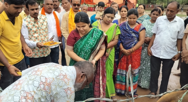 ଗୋମାତା ସେବାରେ ଏକ ନୂଆ ପଦକ୍ଷେପ:-  ସୁବର୍ଣ୍ଣପୁରରେ ଗୋ ସେବା ପାଳନ କେନ୍ଦ୍ରର ଉଦଘାଟନ:-