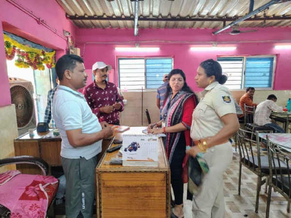 ସୁବର୍ଣ୍ଣପୁର ସହରରେ ଖାଦ୍ୟ ନିରାପତ୍ତା ଅଧିକାରୀ ଓ ଟିମ ର ହୋଟେଲ ଚଢ଼ାଉ*- *ସାତ ହଜାର ଟଙ୍କା ଫାଇନ ଆଦାୟ*-