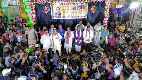 ବ୍ରହ୍ମପୁରା ମନ୍ଦିର ଆଲୋକ ସୌନ୍ଦର୍ଯ୍ୟୀକରଣ ଲୋକାର୍ପିତ