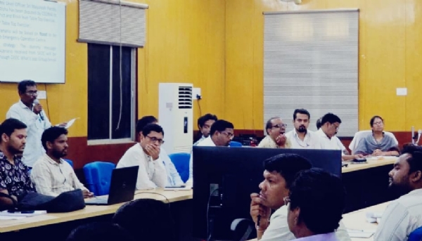ଟେବୁଲ ଟପ ଏକ୍ସରସାଇଜ଼ ଏବଂ  ବିପର୍ଯ୍ୟୟ ପରିଚାଳନା ଅଭ୍ୟାସ ୨୦୨୫ ର ସଫଳ ଆୟୋଜନ ନିମନ୍ତେ ଜିଲ୍ଲା ସ୍ତରୀୟ ପ୍ରସ୍ତୁତି ବୈଠକ ଅନୁଷ୍ଠିତ :