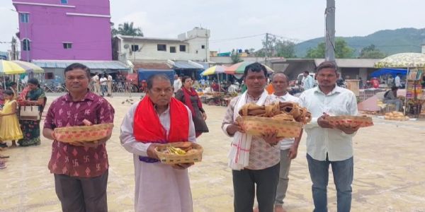 ଶିଆଳି ଲତାରୁ ରଥ ଦଉଡ଼ି ପ୍ରସ୍ତୁତ ପାଇଁ ଆଜ୍ଞାମାଳ ନେଲେ ଚାରି ପୀଢ଼ ଭୂୟାଁ ସର୍ଦ୍ଦାର