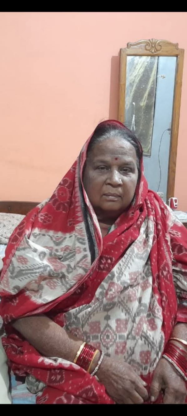 ଧର୍ମପରାୟଣା ମହିଳା ବାସନ୍ତୀ ସାହୁ ଙ୍କ ଚିକିତ୍ସାଧୀନ ଅବସ୍ଥାରେ ପରଲୋକ