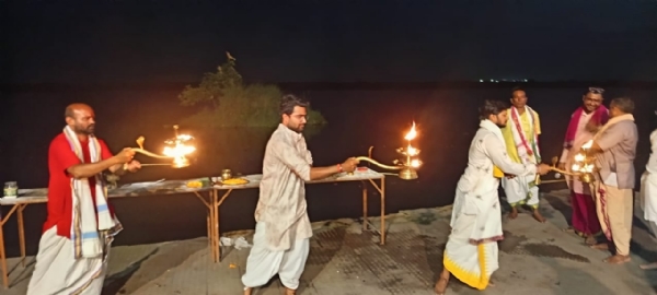 ସମ୍ବଲପୁରରେ ଚିତ୍ରୋତ୍ପଳା ମହାନଦୀ ଆରତୀ