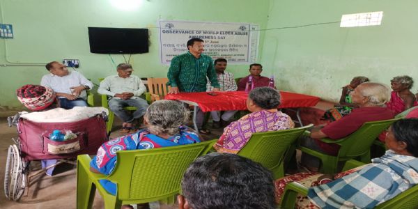 ବିଶ୍ୱ ବୟସ୍କ ନିର୍ଯାତନା ସଚେତନତା ଦିବସ ପାଳନ