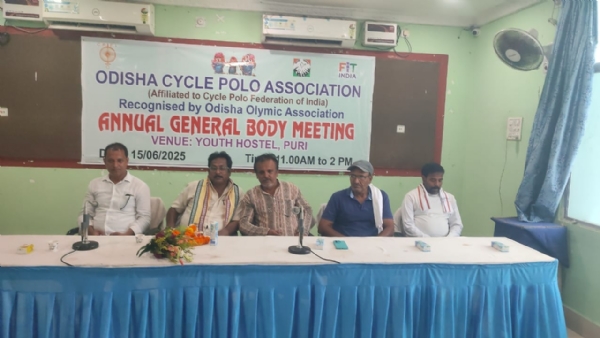 ଓଡିଶା ସାଇକେଲ ପୋଲୋ ସଙ୍ଘ ର ବୈଠକ