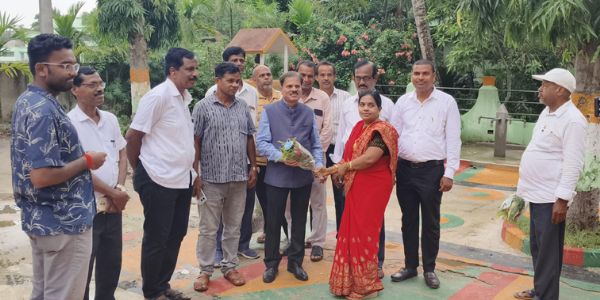 ଭାରତୀୟ ପାଣିପାଗ ବିଭାଗର ମହାନିର୍ଦ୍ଦେଶକ ଡ଼କ୍ଟର ମୃତ୍ୟୁଞ୍ଜୟ ମହାପାତ୍ରଙ୍କୁ ସମ୍ବର୍ଦ୍ଧନା