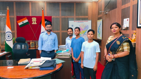 ମାଲକାନଗିରି ର ଦୁଇ ଶ୍ରବଣ ଓ ବୋଧନ ଶକ୍ତି ହୀନ ଶିଶୁ ଜାତୀୟ ଜୁଡୋ ଚାମ୍ପିଅନସିପ ପାଇଁ ମନୋନୀତ।