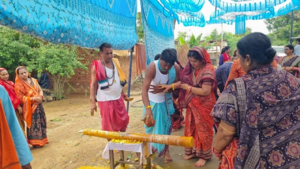 ପ୍ରତାପରୁଦ୍ର ପୁର ରେ ମାଉସି ମାଁ ମନ୍ଦିର ପ୍ରତିଷ୍ଠା