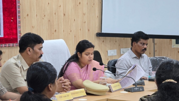 ସୁବର୍ଣ୍ଣପୁର ଜିଲ୍ଲାରେ ଅବୈଧ ମଦ, ମାଦକ ଓ ନଶା ବିରୋଧୀ ବିଶେଷ ସଚେତନତା ଅଭିଯାନ ନିମନ୍ତେ ବୈଠକ :-