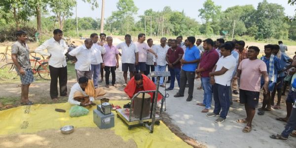 କପୁରମାଲ ଠାରେ ନୂତନ ଧାନ ମଣ୍ଡି ଉଦଘାଟିତ