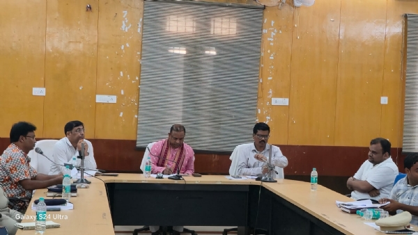 ପାତାଳି ଶ୍ରୀକ୍ଷେତ୍ରରେ ଶ୍ରୀ ଜୀଉଙ୍କ ଘୋଷ ଯାତ୍ରାକୁ ଶାନ୍ତି ଶୃଙ୍ଖଳା ସହ ଅନୁଷ୍ଠିତ କରିବା ନିମନ୍ତେ ପ୍ରସ୍ତୁତି ବୈଠକ  :-