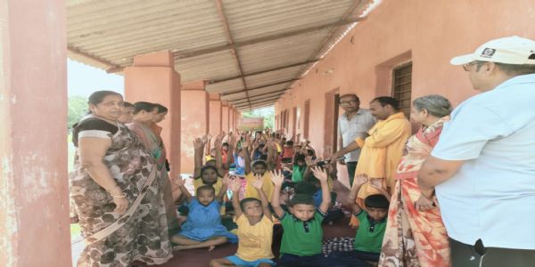 ତୁଷୁରା ସରକାରୀ ବାଳକ ୟୁପି ସ୍କୁଲ୍ ଠାରେ ଅନ୍ତର୍ଜାତୀୟ ଯୋଗ ଦିବସ ପାଳିତ