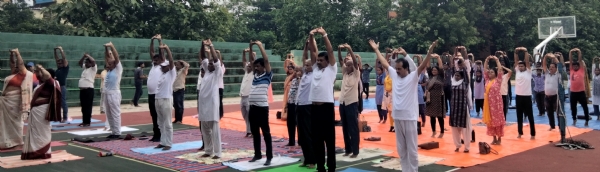 ଧର୍ମଶାଳାରେ ଅନ୍ତର୍ଜାତୀୟ ଯୋଗ ଦିବସ ପାଳିତ