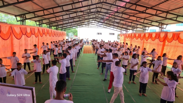 ଆନ୍ତର୍ଜାତୀୟ ଯୋଗ ଦିବସ ପାଳିତ:- ସୁସ୍ଥ ସମାଜ ପାଇଁ ଯୋଗ ଜରୁରୀ:-