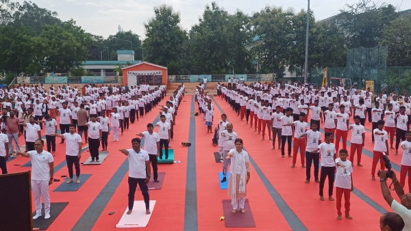 International yoga day kjr