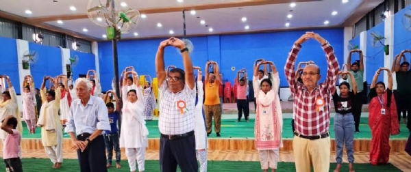 SBD INTERNATIONAL SCHOOL YOGA DAY