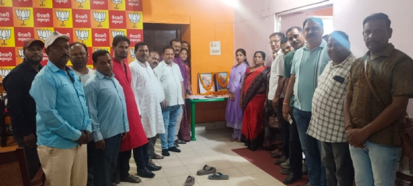 ବିଜେପି ପକ୍ଷରୁ ଡ.ଶ୍ୟାମା ପ୍ରାସାଦ ମୁଖର୍ଜୀଙ୍କ ପୁଣ୍ୟ ତିଥି ବଳିଦାନ ଦିବସ ପାଳନ