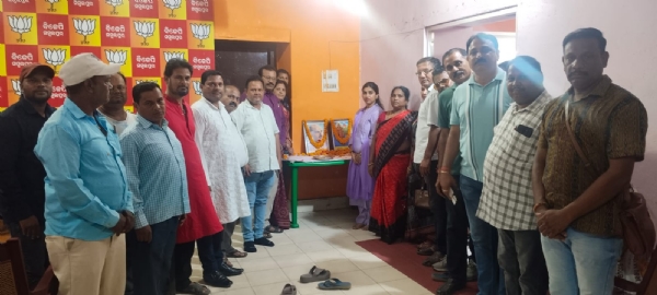 ବିଜେପି ପକ୍ଷରୁ ଡ.ଶ୍ୟାମା ପ୍ରାସାଦ ମୁଖର୍ଜୀଙ୍କ ପୁଣ୍ୟ ତିଥି ବଳିଦାନ ଦିବସ ପାଳନ