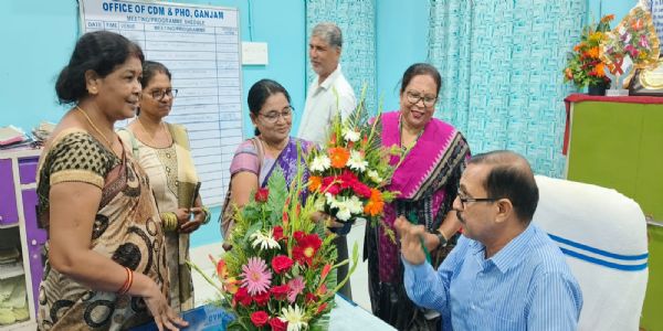 ଗଞ୍ଜାମ ଜିଲ୍ଲା ମୁଖ୍ୟ ଚିକିତ୍ସାଧିକାରୀଙ୍କୁ ଦାବିପତ୍ର