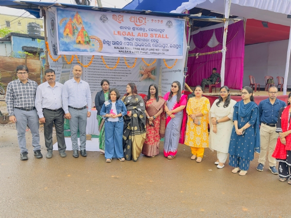 ରଥ ଯାତ୍ରା ଉପଲକ୍ଷେ ଆଇନ ସହାୟତା କେନ୍ଦ୍ର ଉଦ୍ଘାଟନ
