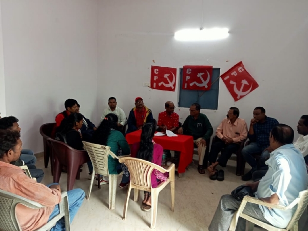 ସିପିଆଇ କୋରାପୁଟ ଜିଲ୍ଲା ପରିଷଦ ବୈଠକ ।