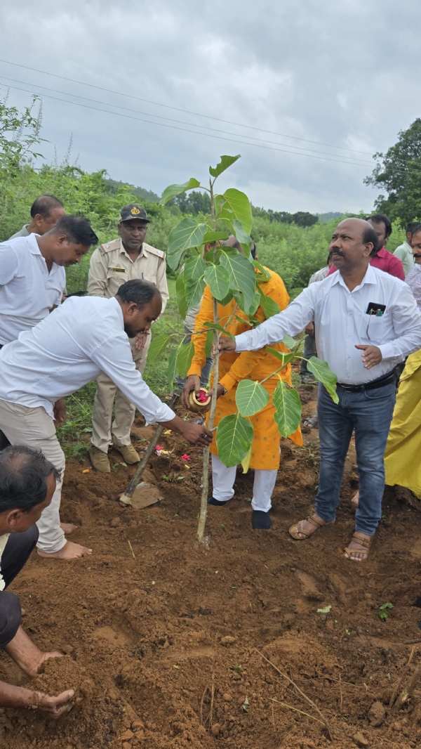 କୁଞ୍ଜବନ ପୀଠ ପରିସରରେ ମେଗା ବୃକ୍ଷ ରୋପଣ ଅଭିଯାନ