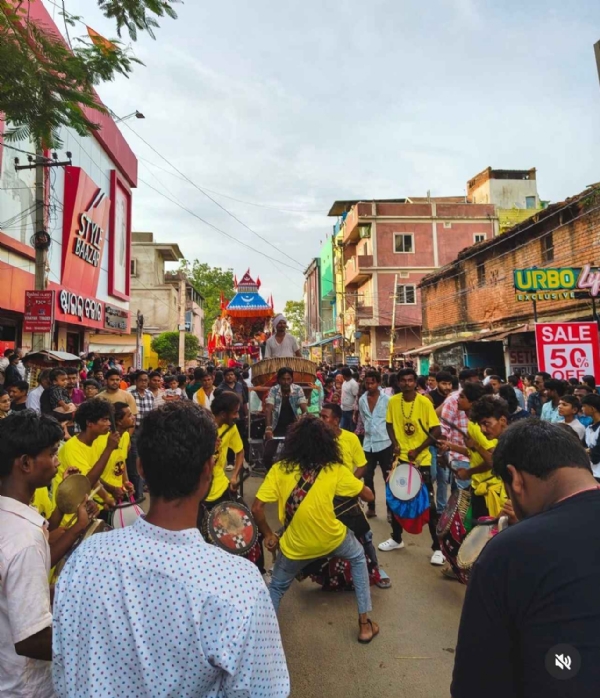 ରଥଯାତ୍ରାରେ ଜିଲ୍ଲା ସୂଚନା ଓ ଲୋକସମ୍ପର୍କ ବିଭାଗ ପକ୍ଷରୁ ଧାରା ବିବରଣୀ ଆୟୋଜନ