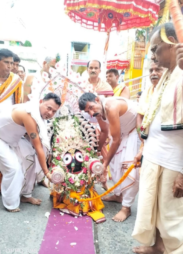 ଶ୍ରୀଜଗନ୍ନାଥଙ୍କ ତତ୍ବରେ ବନ୍ଧା ସମ୍ବଲପୁରର ଐତିହ୍ୟ