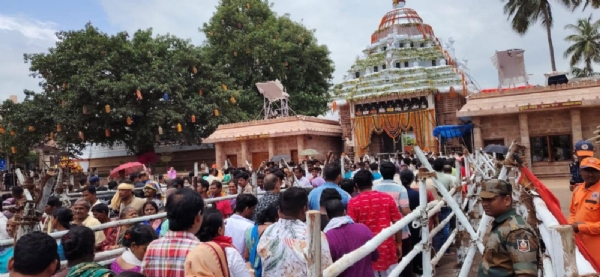 ଭକ୍ତଙ୍କୁ ଆଡ଼ପମଣ୍ଡପରେ ଦର୍ଶନ ଦେଲେ ଚତୁର୍ଦ୍ଧାମୂର୍ତି
