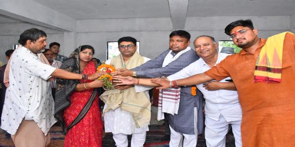 ପ୍ରେସ କ୍ଳବରେ ଶ୍ରୀ ସିଦ୍ଧି ବିନାୟକ ମନ୍ଦିର ପ୍ରତିଷ୍ଠା ପାଇଁ ଅଧିବାସ