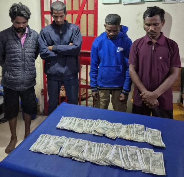 ବ୍ୟାଟେରି ଦୋକାନ ଚୋରି ମାମଲାରେ ୪ ଗିରଫ