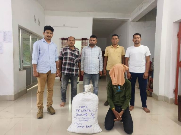 କଣ୍ଟାବାଞ୍ଜି ରେଳ ଷ୍ଟେସନରୁ ଗଞ୍ଜେଇ ଜବତ