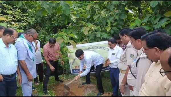 ସୁବର୍ଣ୍ଣପୁର ଜିଲ୍ଲା ବରିଷ୍ଠ ନାଗରିକ ସଂଘ ପକ୍ଷରୁ ମା ପାଇଁ ଗଛ ଟିଏ କାର୍ଯ୍ଯ କ୍ରମ*- *ଯୋଗ ଦେଲେ ଏସପି ଓ ଡି ଏଫ୍ ଓ*-