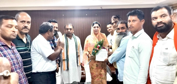 ସାଂସଦ ସଙ୍ଗୀତାଙ୍କୁ ଭେଟିଲେ ସୋନପୁର କଲେଜର ପୁରାତନ ଛାତ୍ର ସଂଘ