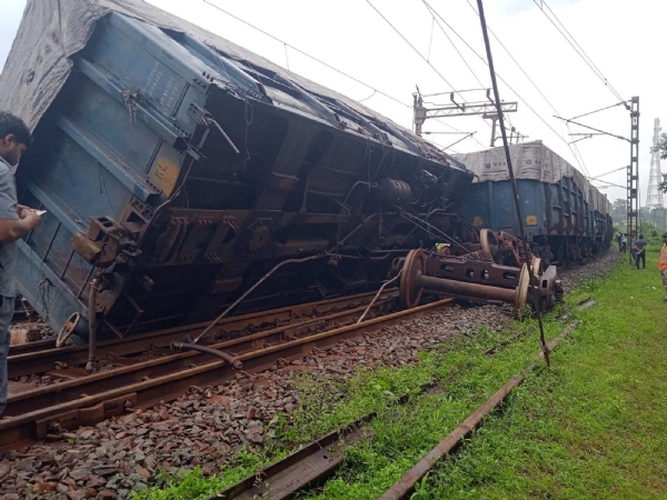 Train derail in bileipada
