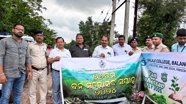 ବାଲାଜୀ ନର୍ସିଂ କଲେଜରେ ବନମହୋତ୍ସବ ପାଳିତ