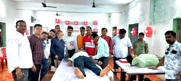 ସୋନପୁର କଲେଜର ୬୨ ତମ ପ୍ରତିଷ୍ଠା ଦିବସରେ ପୂରାତନ ଛାତ୍ର ସଂଘ ପକ୍ଷରୁ ରକ୍ତ ଦାନ ଶିବିର ଅନୁଷ୍ଠିତ