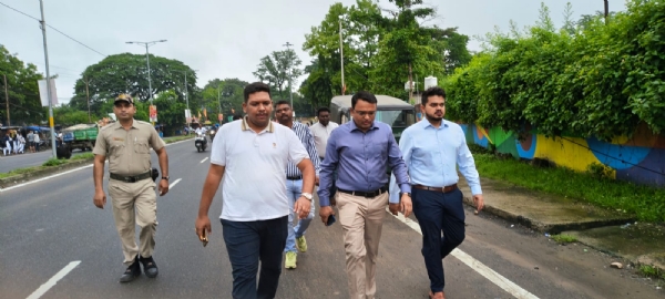 ସମ୍ବଲପୁର ନଗର ଅଞ୍ଚଳର ବିକାଶ କାର୍ଯ୍ୟ ଓ ସଢ଼କ-ନିର୍ମାଣ ବ୍ୟବସ୍ଥାର ସମୀକ୍ଷା