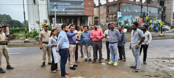 ସମ୍ବଲପୁର ନଗର ଅଞ୍ଚଳର ବିକାଶ କାର୍ଯ୍ୟ ଓ ସଢ଼କ-ନିର୍ମାଣ ବ୍ୟବସ୍ଥାର ସମୀକ୍ଷା