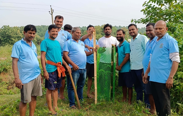 ସ୍ୱାଭିମାନ ମଂଚ ପକ୍ଷରୁ ଚାରା ରୋପଣ