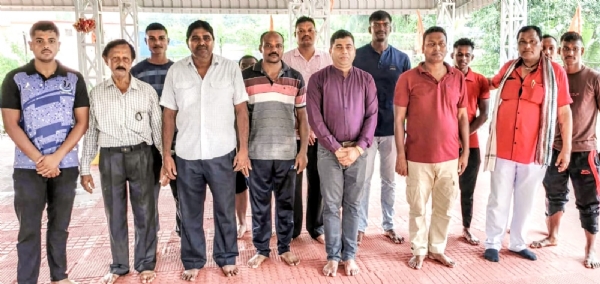Police volley ball team