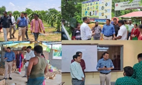 ଜିଲ୍ଲାପାଳଙ୍କ ଧନକଉଡ଼ା ବ୍ଲକ୍ ପରିଦର୍ଶନ