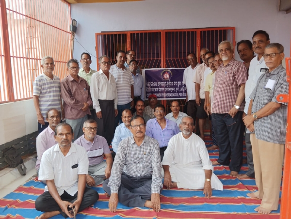 କେନ୍ଦ୍ର ସରକାରୀ ଅବସରପ୍ରାପ୍ତ କର୍ମଚାରୀ ସଙ୍ଘ, ପୁରୀ ଜିଲ୍ଲା ର ବିଶେଷ ବୈଠକ
