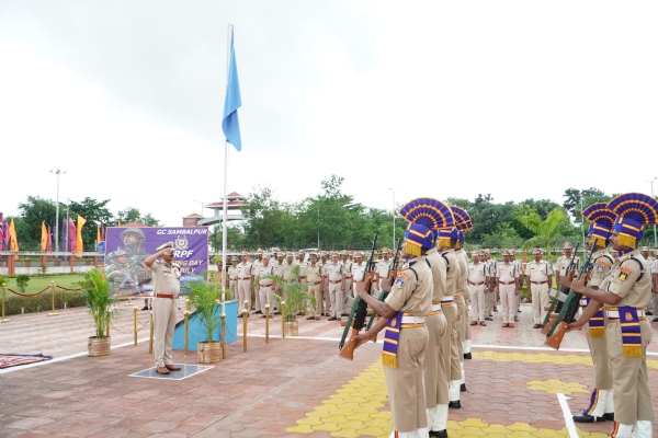 ସମ୍ବଲପୁର ଗୃପ କେନ୍ଦ୍ରରେ ସିଆରପିଏଫର ୮୭ ତମ ପ୍ରତିଷ୍ଠା ଦିବସ