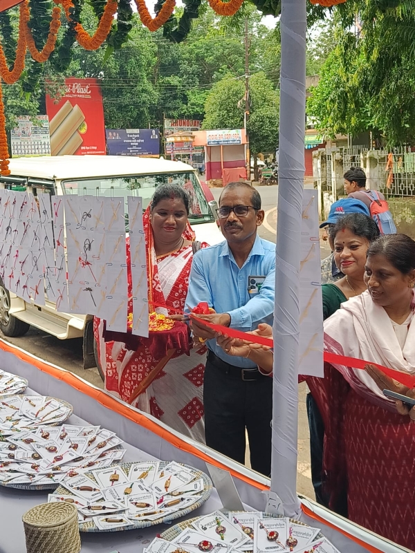 Inauguration of Rakhi stall